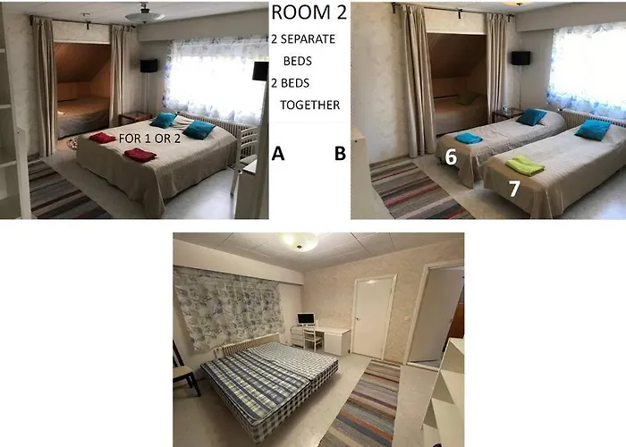 Apartment Cosy 4 Big R+sauna House Near Communication+market